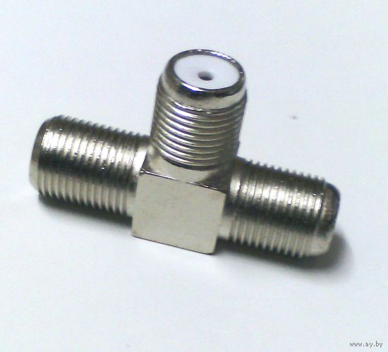 Переходник 3 гнезда F, (F-тройник) 5 штук c 1 рубля
