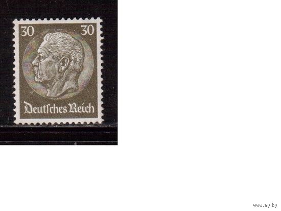 Германия(Рейх)-1933,(Мих.523)   **  ,  ВЗ 4,  Стандарт,  Гинденбург,