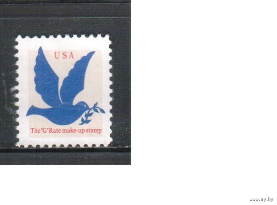 США-1994, (Мих.2540) , * (без клея), Стандарт, Голубь  Мира