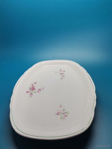 Блюдо Мейсенский фарфор. Германия. Под реставрацию.