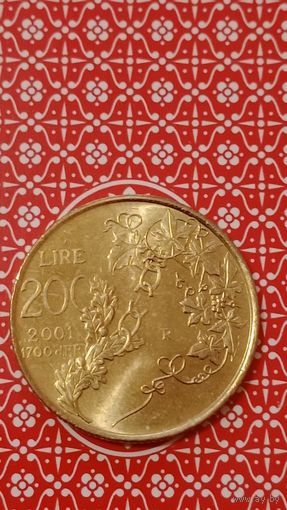 Сан Марино 200 лир 1991