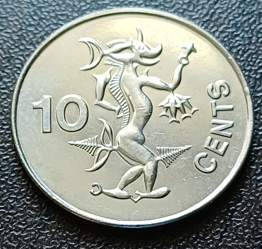 Соломоновы Острова 10 центов, 2005   ( 2-3-1 )