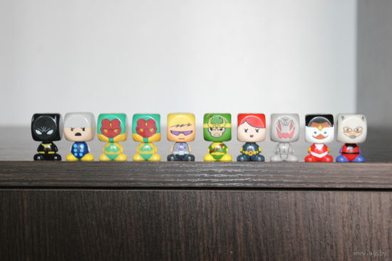 Герои "Marvel", киндер, 10 шт.