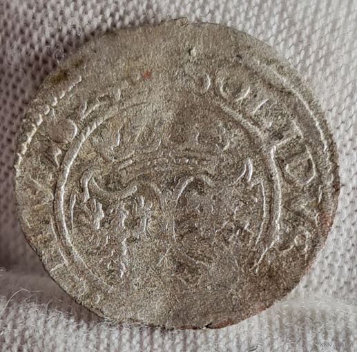 Солид 1624 года Сигизмунд III, С РУБЛЯ! МНОГО ЛОТОВ С РУБЛЯ!