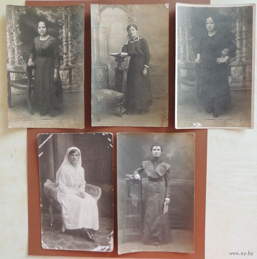 Фото Западная Беларусь "Невесты", 1920-30 гг.