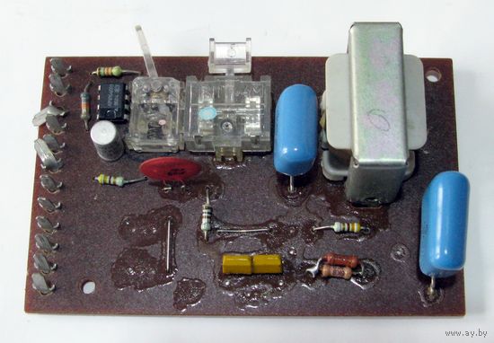 Плата телефонного аппарата TЕЛТА-310 с ИМС КР1064ПП1