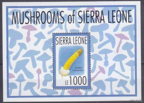 1993 Сьерра-Леоне 2007/B220 Грибы  MNH.