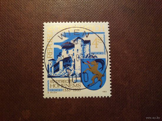 Австрия 1983 г.550 лет Городскому уставу Хоэнэмсу./41а/