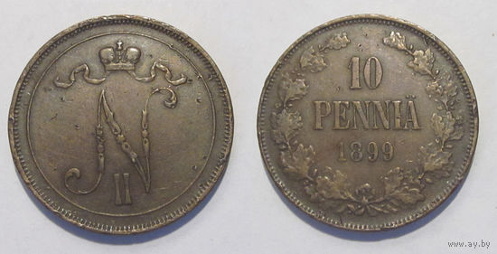 10 пенни 1899