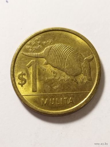 Уругвай 1 песо 2012