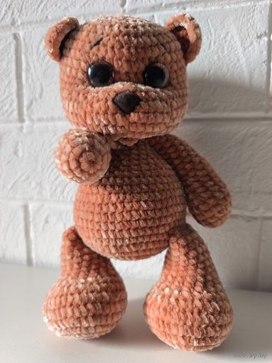 Винтажный/коллекционный медвежонок ручной работы