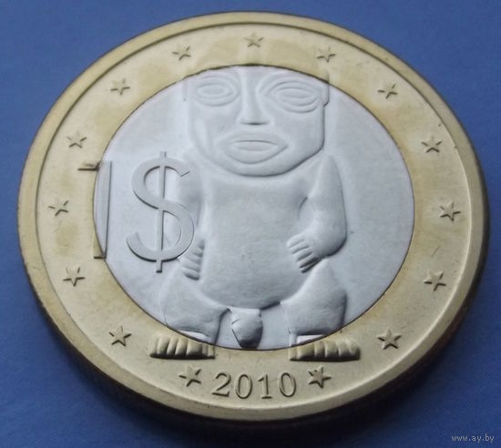 Острова Кука. 1 доллар 2010