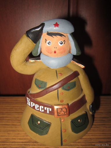 Колокольчик . Брест . Солдат .  Солдатик . Пограничник