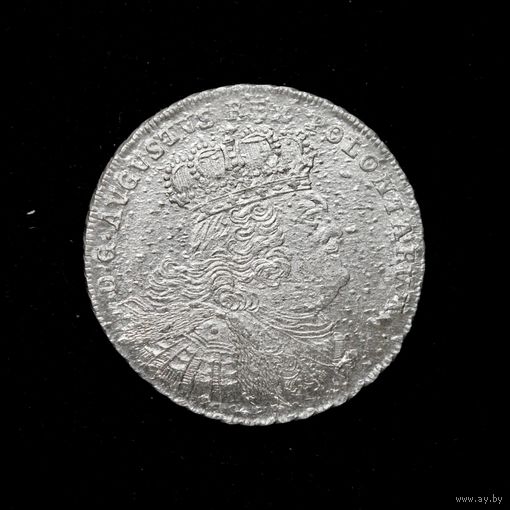 Орт 1755 г. Липск (Речь Посполитая), Август III. Штемпельный блеск!