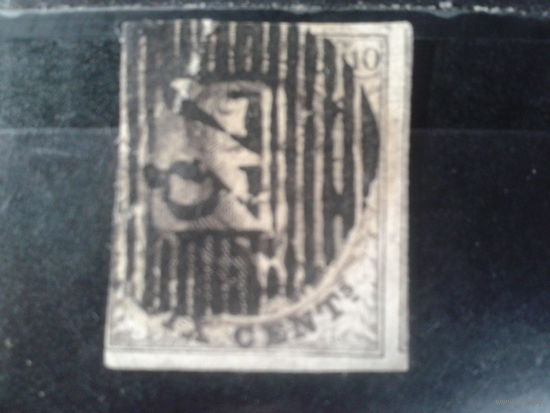 Бельгия, 1849/1858. Стандарт. Король Леопольд I