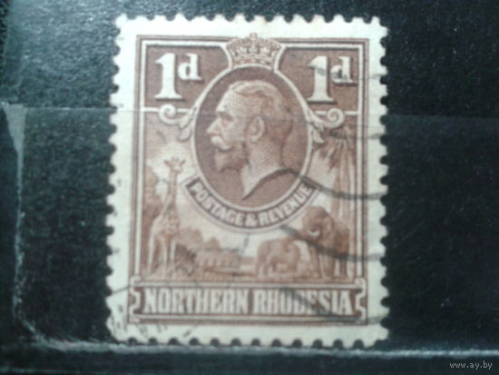 Северная Родезия, 1925. Стандарт. Король Георг V