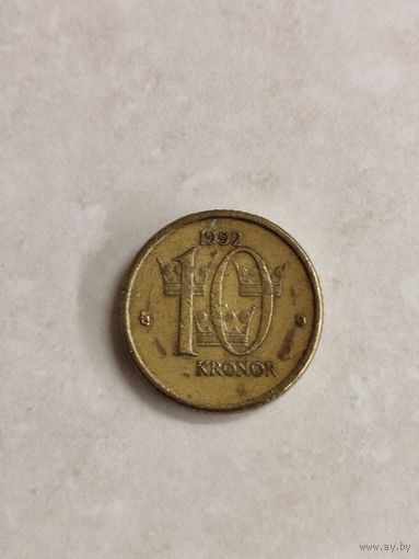 10 крон Швеции.