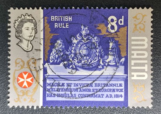 Марка Мальта 1965г. 2.44