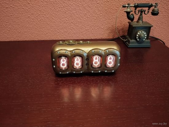 Nixie Tube Clock часы на лампах ГРИ ИН-12