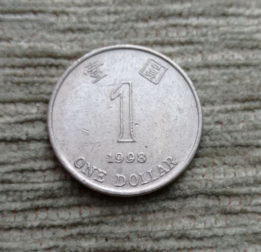 Werty71 Гонконг 1 доллар 1998 Баухиния цветок
