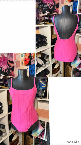 Боди розовое
