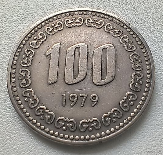 Южная Корея 100 вон, 1979  5-12-6