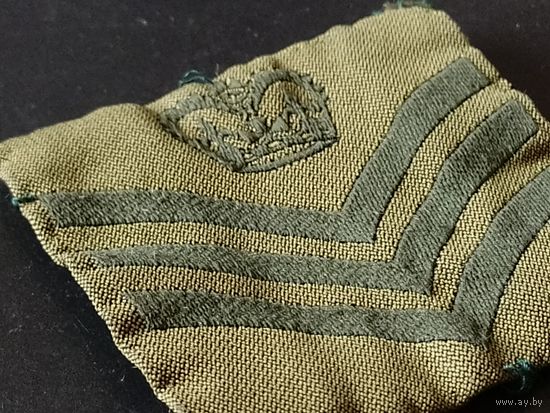 Шеврон нашивка на рукав знак Королевские ВС Великобритания сержант