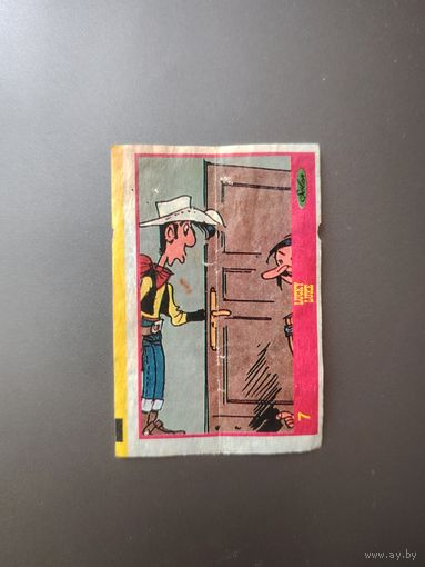 Фантик от LUCKY LUKE #7
