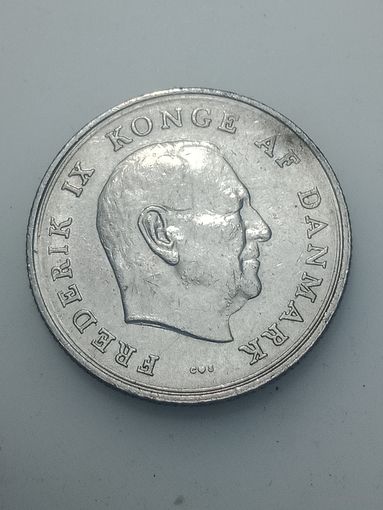 Дания 1 крона 1963 года .