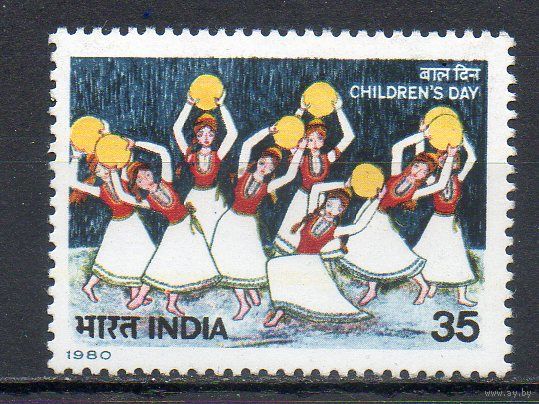 Год ребёнка Индия 1980 год серия из 1 марки