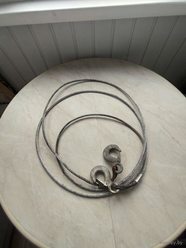 Трос буксировочный 3,65 метра. Диаметр 7 мм