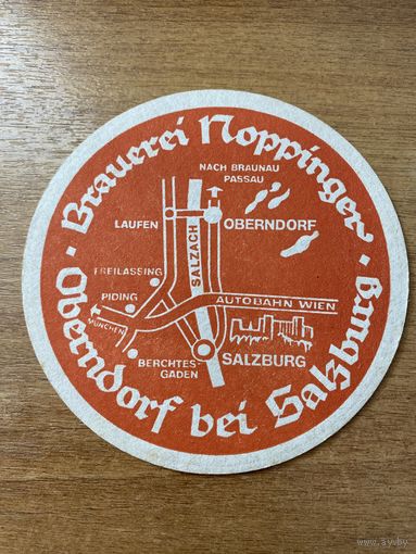 Подставка под пиво Brauerei Noppinger