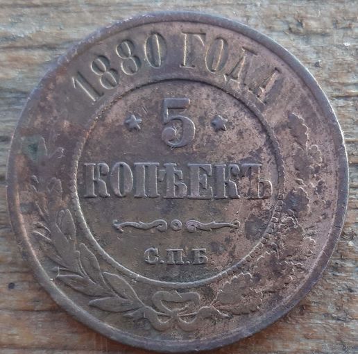 5 копеек 1880