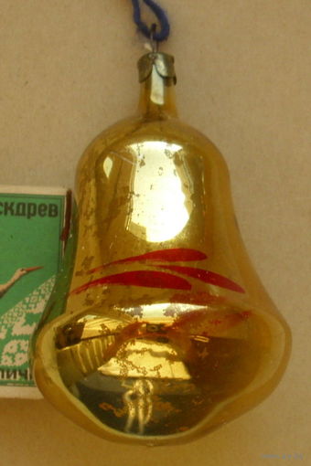 Ёлочная игрушка. Колокольчик. Д-43.