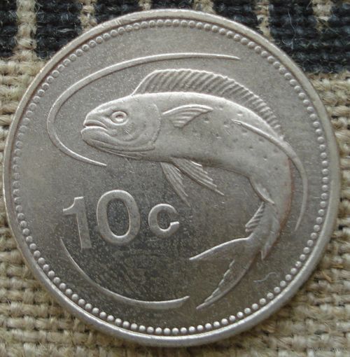 10 центов 1998 Мальта