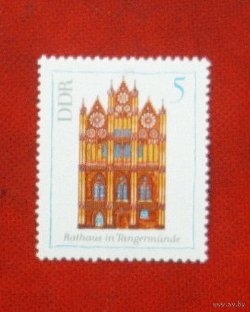 ГДР. Архитектура. ( 1 марка ) 1969 года. 10-3.