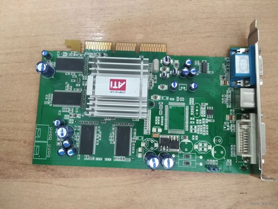Видеокарта Sapphire ATI Radeon R9250 128M DDR AGP VGA/TVo/DVI-I