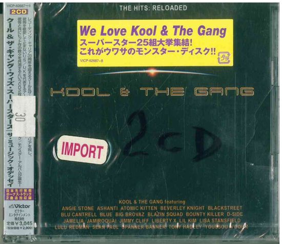 2CD Kool & The Gang - The Hits: Reloaded (21 Apr 2004) Funk, Soul, Pop, Disco
