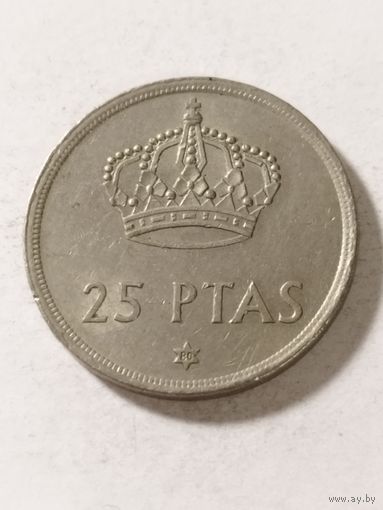 Испания 25 песет 1975(80)