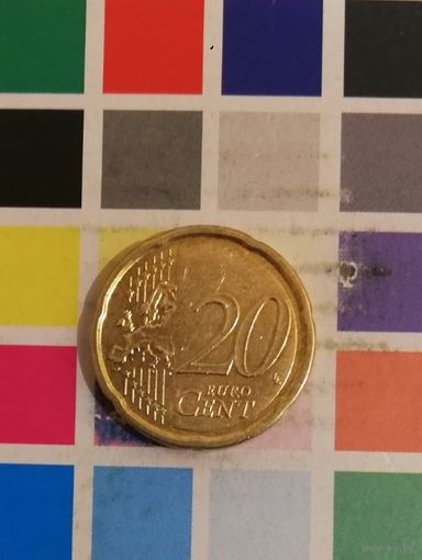 Италия 20 евроцентов 2009