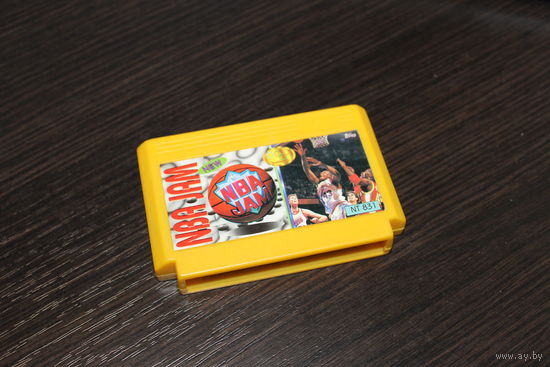 Игровой картридж для приставки, NBA JAM.