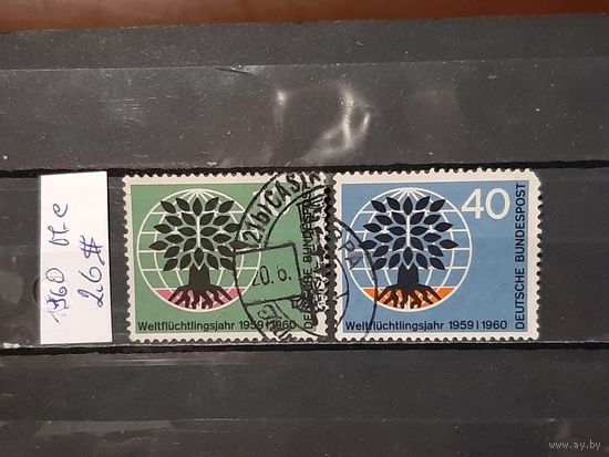 ГЕРМАНИЯ 1960г. Полная серия. Гаш.