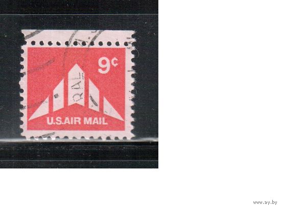 США-1971, (Мих.1035) , гаш. , Стандарт, Авиапочта (одиночка)