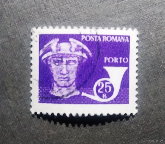 Марка Румыния 1957 год Стандарт