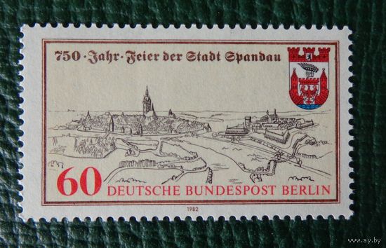 Западный Берлин 1982 Mi 659 MNH полная серия