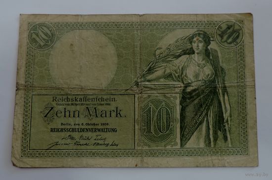 10 марок 1906 г. Германия