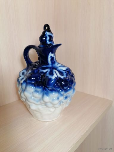 Графин фарфор/кобальт