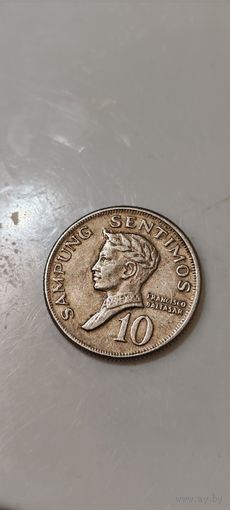 Филиппины 10 сентим 1972