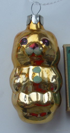 Ёлочная игрушка. Мишка. Ц-37.