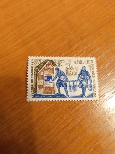 1971 Франция почтальоны чистая клей MNH** (5-1)